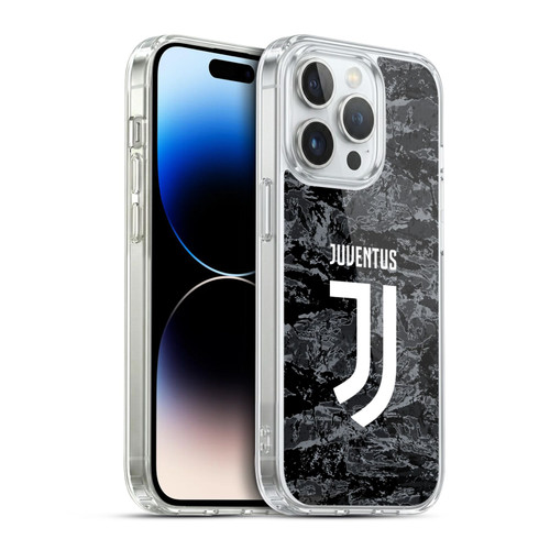 Juventus Football Club 2019/20 Race Kit Home Goalkeeper Soft Gel Case for Apple iPhone 14 Pro & MagSafe