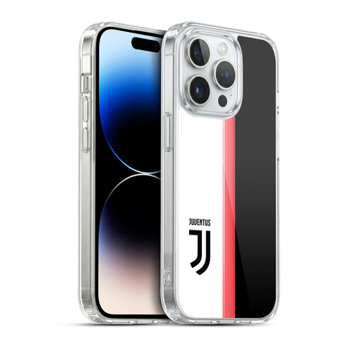 Juventus Football Club 2019/20 Race Kit Home Soft Gel Case for Apple iPhone 14 Pro & MagSafe