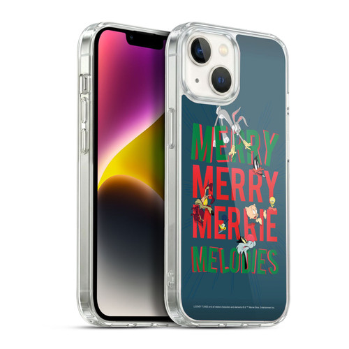 Looney Tunes Season Merrie Melodies Soft Gel Case for Apple iPhone 14