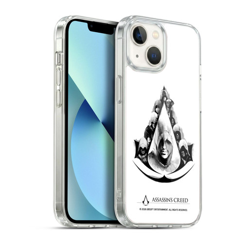 Assassin's Creed Legacy Logo Characters Soft Gel Case for Apple iPhone 13