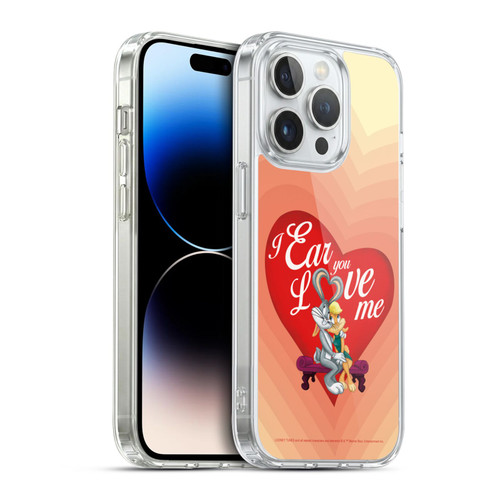 Looney Tunes Season Bugs Bunny Love Lola Bunny Soft Gel Case for Apple iPhone 14 Pro & MagSafe