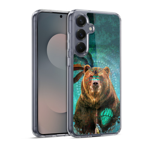 Jena DellaGrottaglia Animals Bear Soft Gel Case for Samsung Galaxy S25 & MagSafe