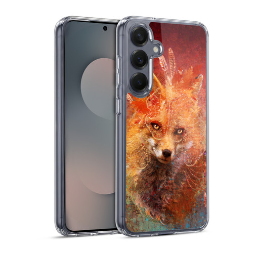 Jena DellaGrottaglia Animals Fox Soft Gel Case for Samsung Galaxy S25 & MagSafe