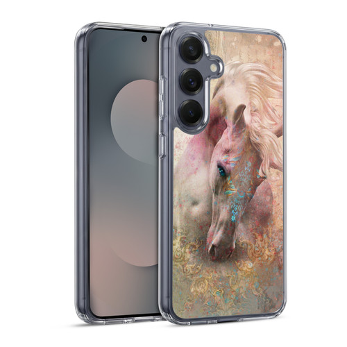 Jena DellaGrottaglia Animals Horse Soft Gel Case for Samsung Galaxy S25 & MagSafe