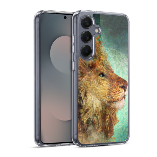 Jena DellaGrottaglia Animals Lion Soft Gel Case for Samsung Galaxy S25 & MagSafe
