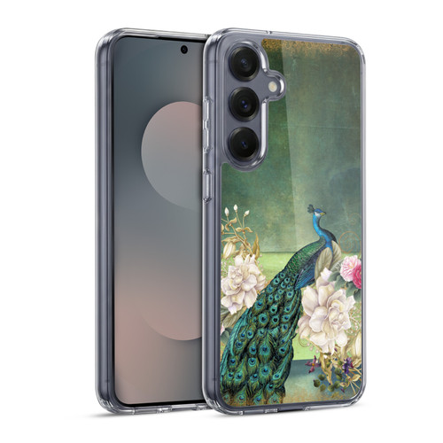 Jena DellaGrottaglia Animals Peacock Soft Gel Case for Samsung Galaxy S25 & MagSafe