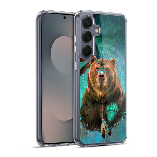 Jena DellaGrottaglia Animals Bear Soft Gel Case for Samsung Galaxy S25+ & MagSafe