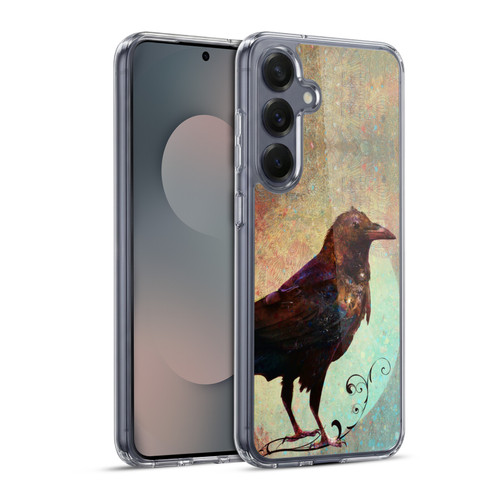 Jena DellaGrottaglia Animals Crow Soft Gel Case for Samsung Galaxy S25+ & MagSafe