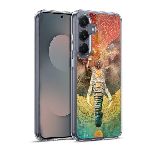 Jena DellaGrottaglia Animals Elephant Soft Gel Case for Samsung Galaxy S25+ & MagSafe