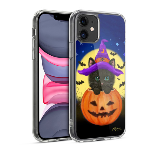 Kayomi Harai Animals And Fantasy Halloween With Cat Soft Gel Case for Apple iPhone 11