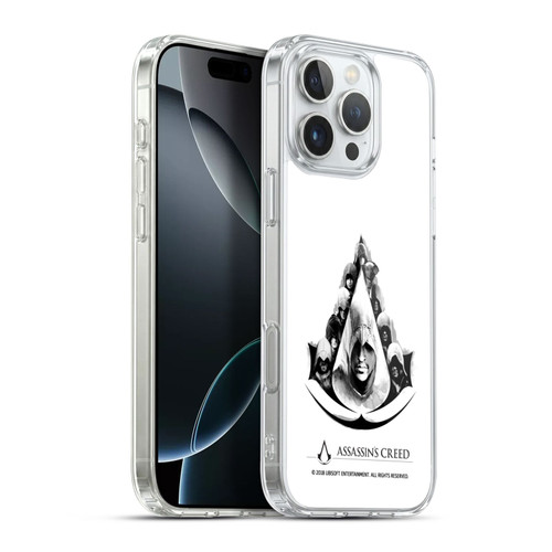 Assassin's Creed Legacy Logo Characters Soft Gel Case for Apple iPhone 16 Pro Max & MagSafe