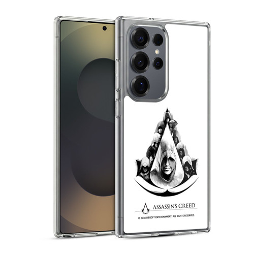Assassin's Creed Legacy Logo Characters Soft Gel Case for Samsung Galaxy S25 Ultra & MagSafe