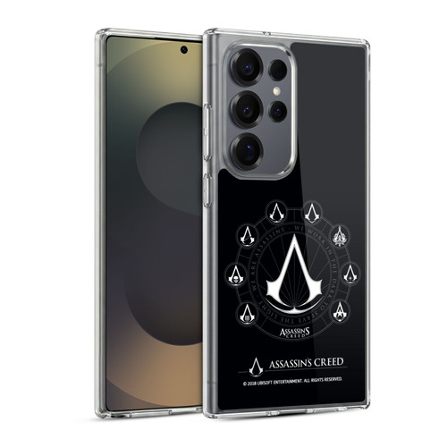 Assassin's Creed Legacy Logo Crests Soft Gel Case for Samsung Galaxy S25 Ultra & MagSafe