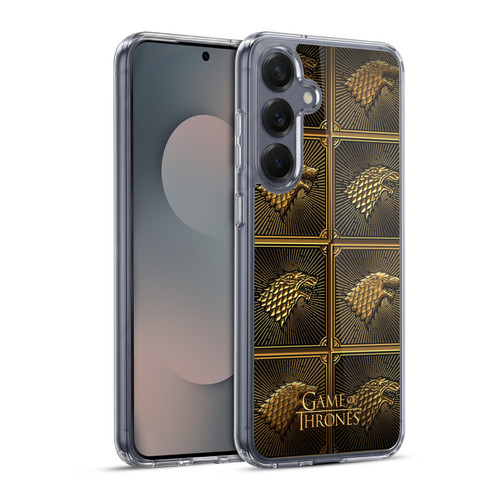 HBO Game of Thrones Golden Sigils Stark Soft Gel Case for Samsung Galaxy S25+ & MagSafe