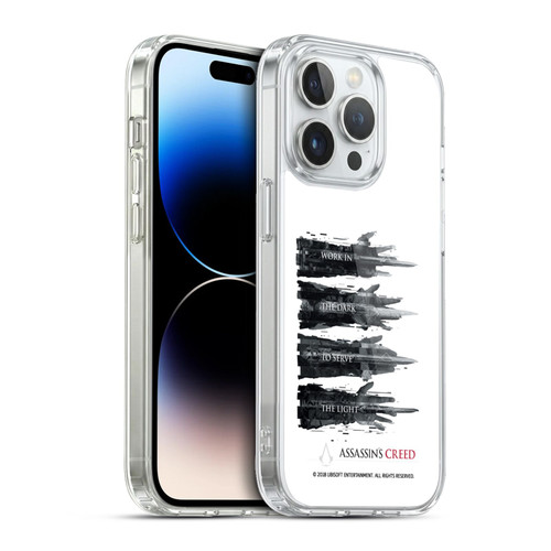 Assassin's Creed Legacy Typography Hidden Blades Soft Gel Case for Apple iPhone 13 Pro & MagSafe