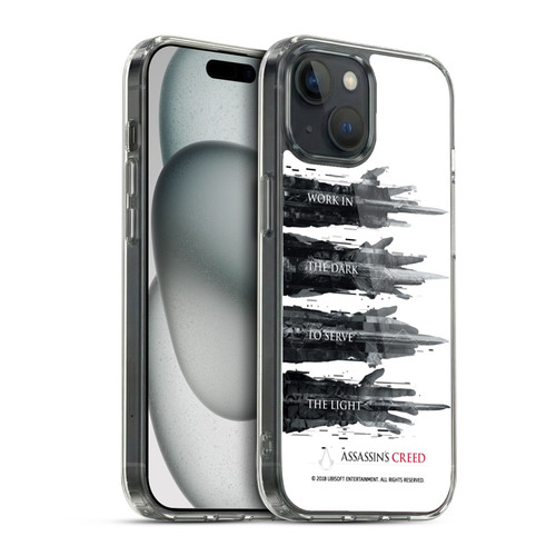 Assassin's Creed Legacy Typography Hidden Blades Soft Gel Case for Apple iPhone 15 & MagSafe