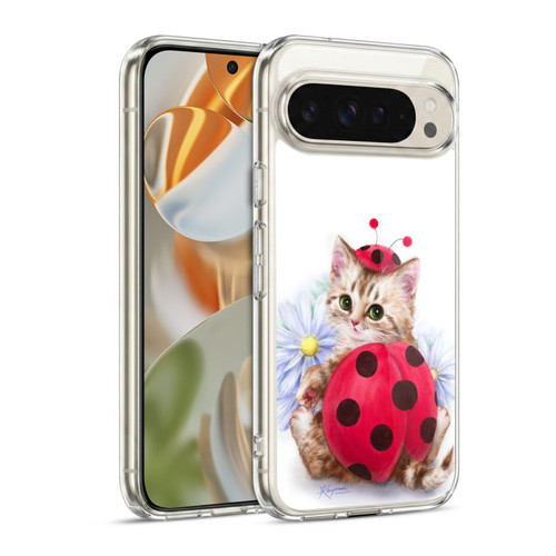 Kayomi Harai Animals And Fantasy Kitten Cat Lady Bug Soft Gel Case for Google Pixel 9 / Pixel 9 Pro