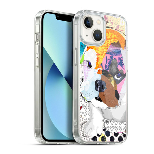 Michel Keck Dogs 3 Bulldog Puppy Soft Gel Case for Apple iPhone 13