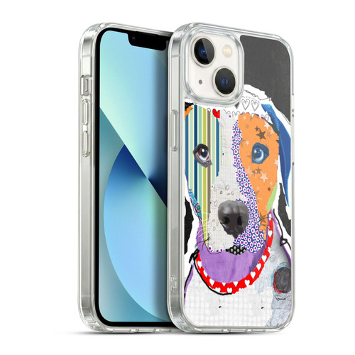 Michel Keck Dogs 3 Catahoula Leopard Soft Gel Case for Apple iPhone 13