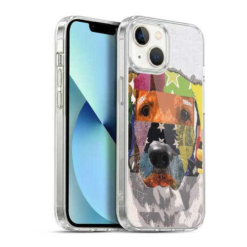 Michel Keck Dogs 3 Golden Retriever 2 Soft Gel Case for Apple iPhone 13