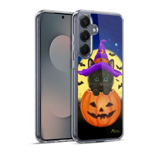 Kayomi Harai Animals And Fantasy Halloween With Cat Soft Gel Case for Samsung Galaxy S25+ & MagSafe