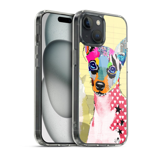 Michel Keck Dogs 3 Mini Pinscher Soft Gel Case for Apple iPhone 15 & MagSafe