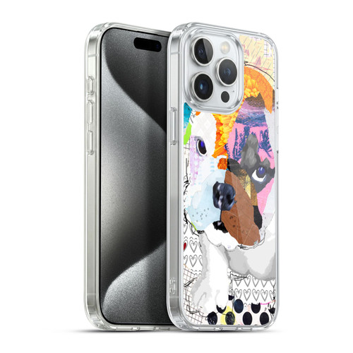 Michel Keck Dogs 3 Bulldog Puppy Soft Gel Case for Apple iPhone 15 Pro Max & MagSafe