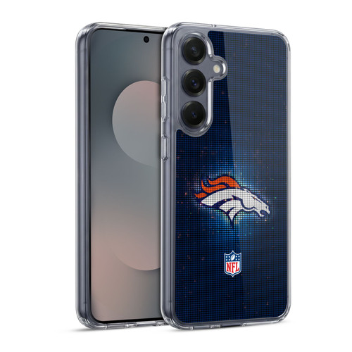 NFL Denver Broncos Artwork LED Soft Gel Case for Samsung Galaxy S25 & MagSafe