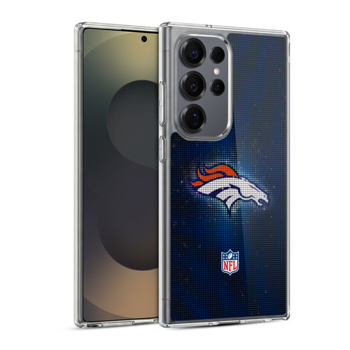 NFL Denver Broncos Artwork LED Soft Gel Case for Samsung Galaxy S25 Ultra & MagSafe