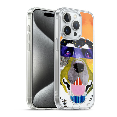 Michel Keck Dogs 3 Labrador Soft Gel Case for Apple iPhone 15 Pro & MagSafe