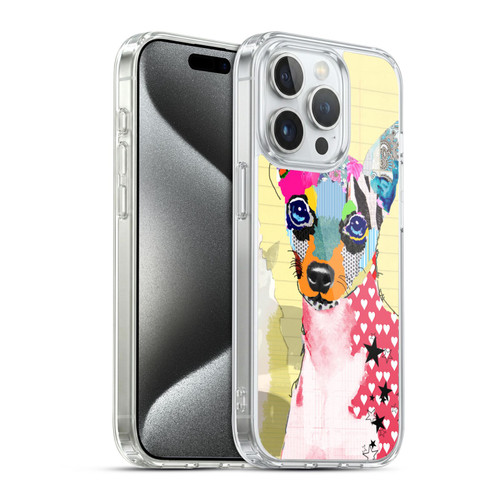 Michel Keck Dogs 3 Mini Pinscher Soft Gel Case for Apple iPhone 15 Pro & MagSafe