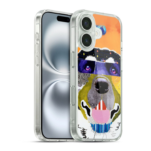 Michel Keck Dogs 3 Labrador Soft Gel Case for Apple iPhone 16 & MagSafe