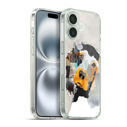 Michel Keck Dogs 3 Irish Setter Soft Gel Case for Apple iPhone 16 Plus & MagSafe