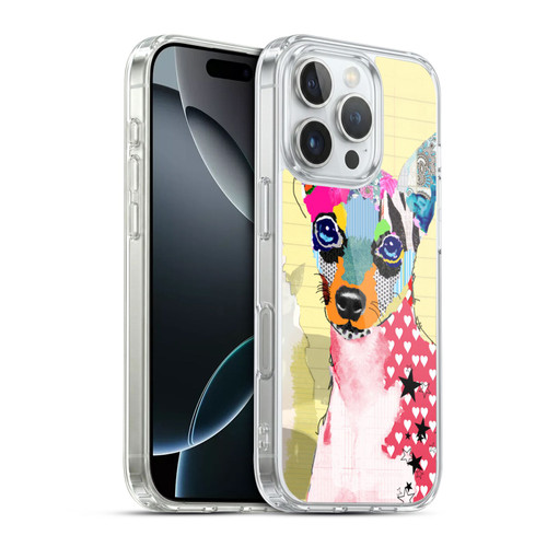 Michel Keck Dogs 3 Mini Pinscher Soft Gel Case for Apple iPhone 16 Pro & MagSafe