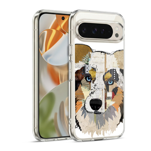 Michel Keck Dogs 3 Australian Shepherd Soft Gel Case for Google Pixel 9 / Pixel 9 Pro