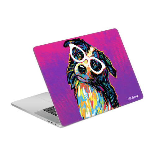 P.D. Moreno Animals II Border Collie Vinyl Sticker Skin Decal Cover for Apple MacBook Pro 15.4" A1707/A1990