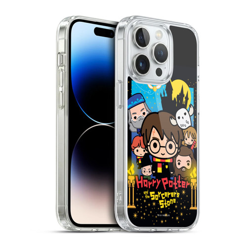 Harry Potter Deathly Hallows I Sorcerer's Stone Soft Gel Case for Apple iPhone 13 Pro & MagSafe
