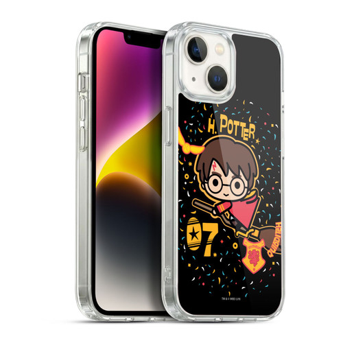 Harry Potter Deathly Hallows I Quidditch Broom Soft Gel Case for Apple iPhone 14