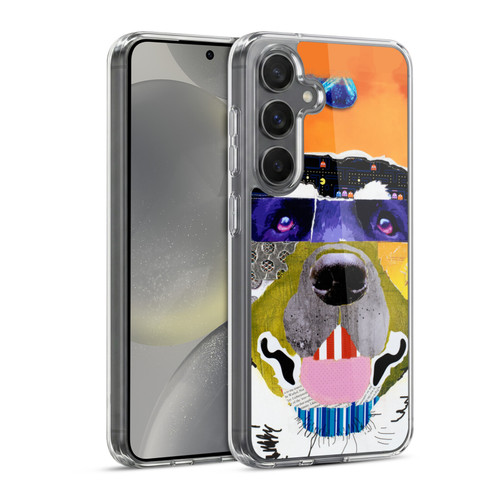 Michel Keck Dogs 3 Labrador Soft Gel Case for Samsung Galaxy S24 5G & MagSafe