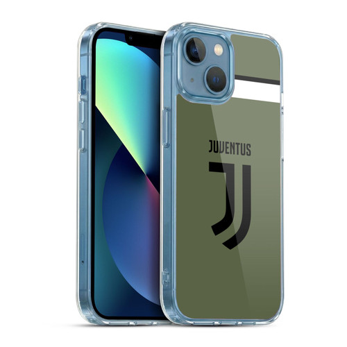 Juventus Football Club 2017/18 Race Kit Third Soft Gel Case for Apple iPhone 13 Mini & MagSafe