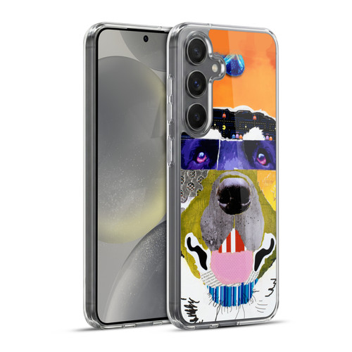 Michel Keck Dogs 3 Labrador Soft Gel Case for Samsung Galaxy S24+ 5G & MagSafe