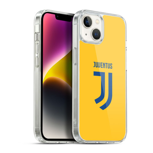 Juventus Football Club 2017/18 Race Kit Away Soft Gel Case for Apple iPhone 14 Plus & MagSafe
