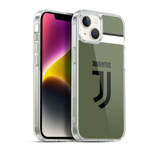 Juventus Football Club 2017/18 Race Kit Third Soft Gel Case for Apple iPhone 14 Plus & MagSafe