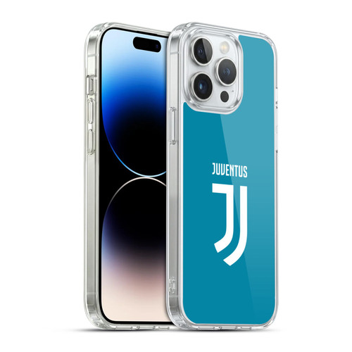 Juventus Football Club 2017/18 Race Kit Home Goalkeeper Soft Gel Case for Apple iPhone 14 Pro Max & MagSafe