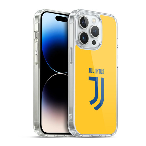 Juventus Football Club 2017/18 Race Kit Away Soft Gel Case for Apple iPhone 14 Pro & MagSafe