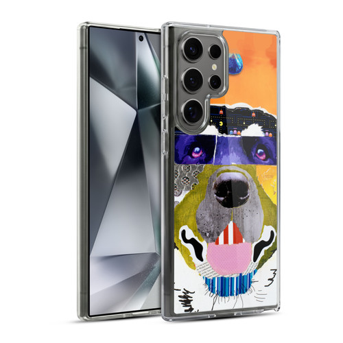 Michel Keck Dogs 3 Labrador Soft Gel Case for Samsung Galaxy S24 Ultra 5G & MagSafe