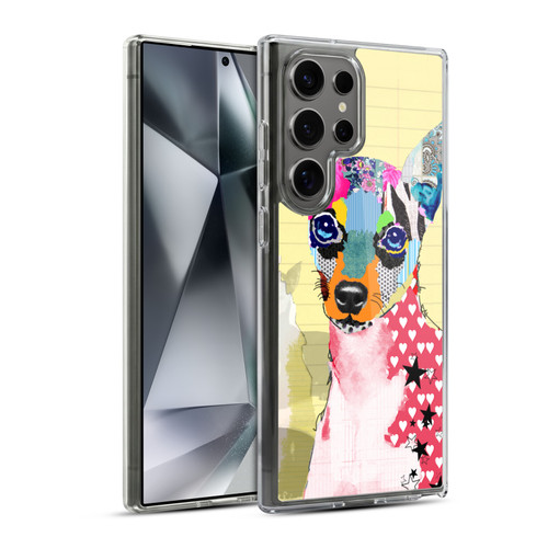 Michel Keck Dogs 3 Mini Pinscher Soft Gel Case for Samsung Galaxy S24 Ultra 5G & MagSafe