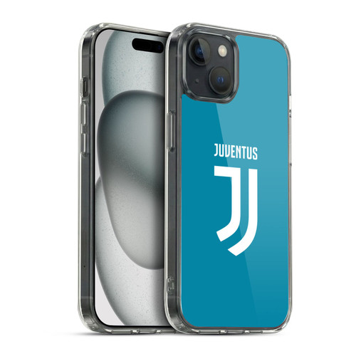 Juventus Football Club 2017/18 Race Kit Home Goalkeeper Soft Gel Case for Apple iPhone 15 Plus & MagSafe