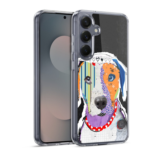 Michel Keck Dogs 3 Catahoula Leopard Soft Gel Case for Samsung Galaxy S25 & MagSafe
