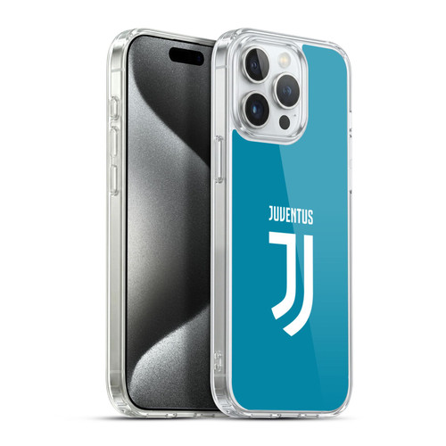 Juventus Football Club 2017/18 Race Kit Home Goalkeeper Soft Gel Case for Apple iPhone 15 Pro Max & MagSafe